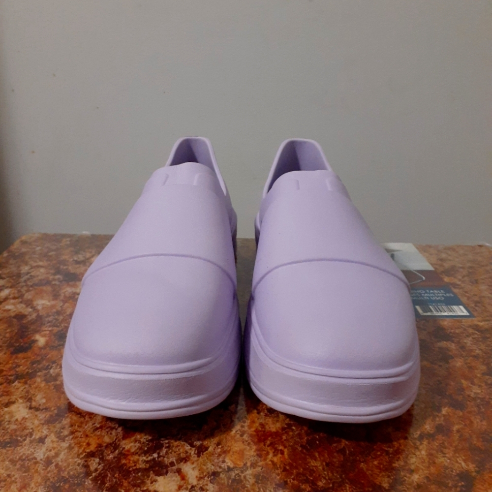 Gales+ Smart PPE Slip-On Nurse Approved Footwear Shoes Purple Men 9.5 Women 11.5